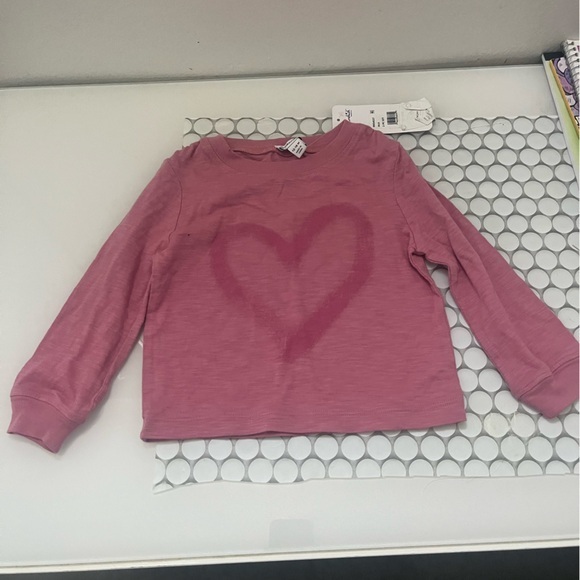Splendid Other - Splendid Pink Heart Kids Shirt